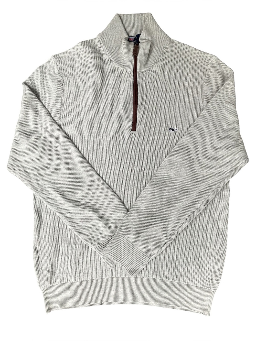 Vineyard Vines Honeycomb 1/4 Zip Sweater